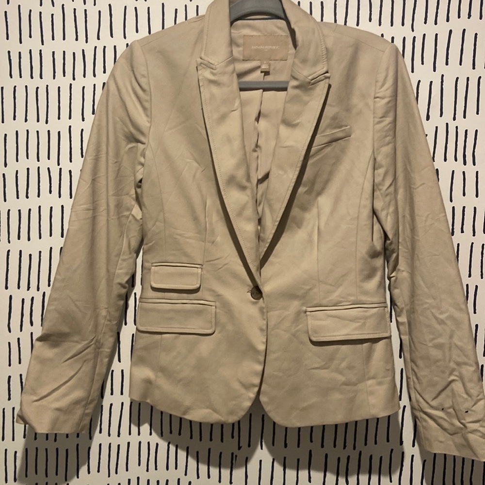 Banana Republic Tan Blazer